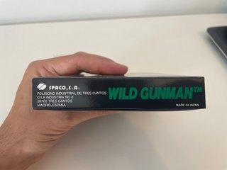 Wild Gunman NES - Versión Española