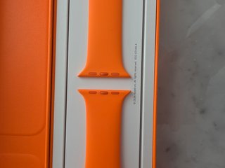 Correa Apple Watch Hermès naranja M/L sin estrenar