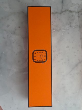 Correa Apple Watch Hermès naranja M/L sin estrenar