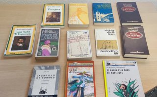 novelas de bolsillo variadas
