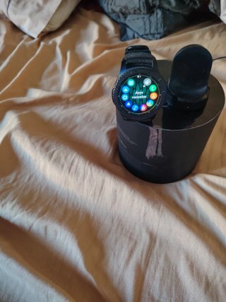 Reloj Inteligente Negro Samsung gear S3 Frontier