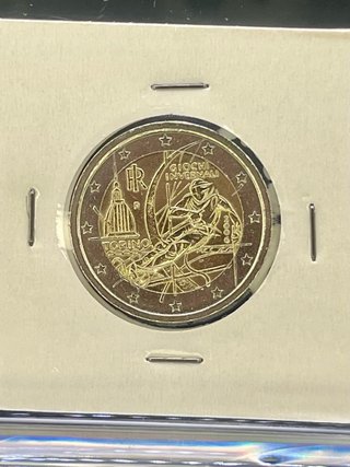 Lotto 4 Monete 2 Euro Commemorative Circolate Coll