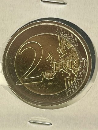 Lotto 4 Monete 2 Euro Commemorative Circolate Coll