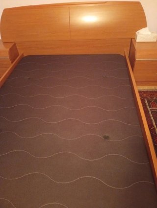 Somier y estructura cama 135x190