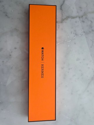 Correa Apple Watch Hermès piel marrón 46 mm