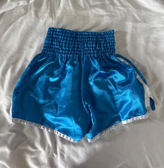Pantalón Muay Thai Boon Azul