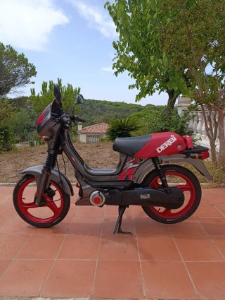Derbi Variant star 5 convertida en Sport R Gris/Ro