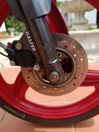 Derbi Variant star 5 convertida en Sport R Gris/Ro