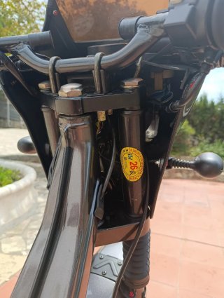 Derbi Variant star 5 convertida en Sport R Gris/Ro