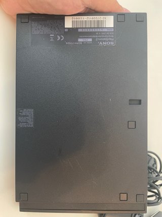 Ps2 Slim Negra + Mando + Juego