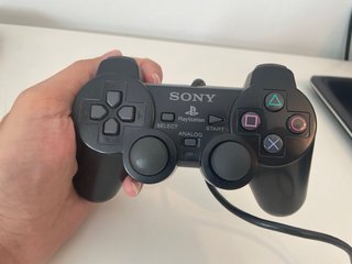 Ps2 Slim Negra + Mando + Juego