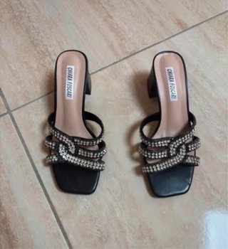 Sandali Chiara Foscari Nere Donna