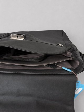 Maletín Piquadro Piel Negro Nuevo