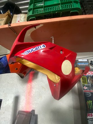 Carenado minimoto Blata rojo