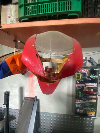 Carenado minimoto Blata rojo