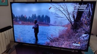Televisión 50" TD SYSTEMS SMART TV con defecto