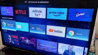 Televisión 50" TD SYSTEMS SMART TV con defecto
