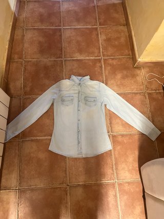 Camisa vaquera azul