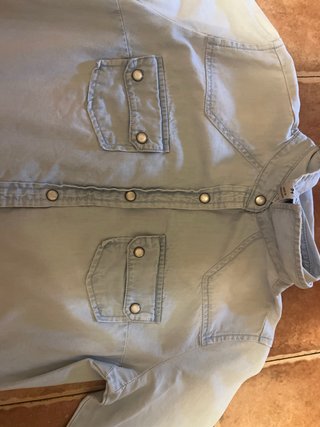 Camisa vaquera azul