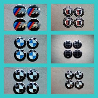 Pegatinas 56mm BMW M Alpina Tapabuje centro rueda