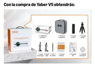 Proyector YABER V5 WiFi Bluetooth