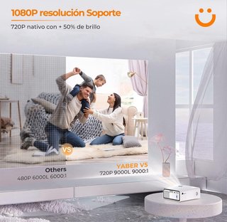Proyector YABER V5 WiFi Bluetooth