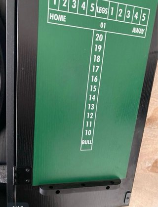 Tablero de dardos profesional con dardos