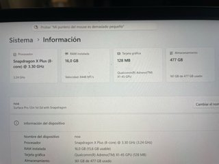 Microsoft Surface Pro 12" 16GB RAM 512GB