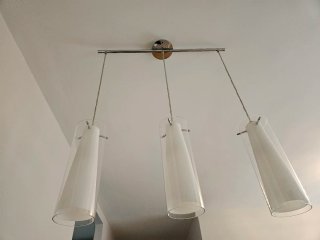 Lámpara colgante moderna 3 luces