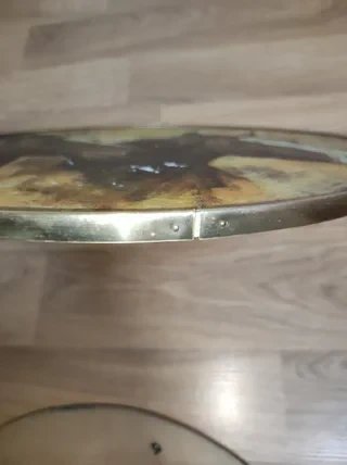 2 Cuadros Antiguos Madera Años 70