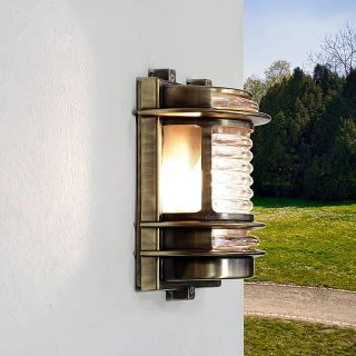 Aplique Exterior Latón Inoxidable