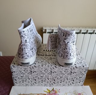 Zapatillas Superga altas estampado 38 de 89€