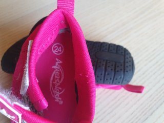 Scarpine mare bimba rosa taglia 24