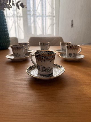 Juego Café Porcelana Santa Clara VIGO