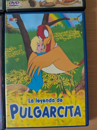 Lote 7 DVDs Cuentos Infantiles (Español)