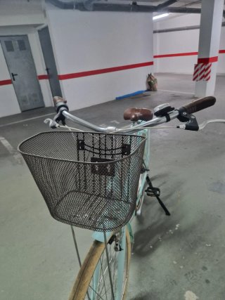 Bicicleta paseo BTWIN azul