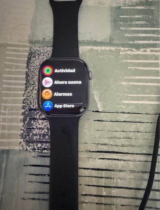Reloj Apple Watch Negro/Plateado