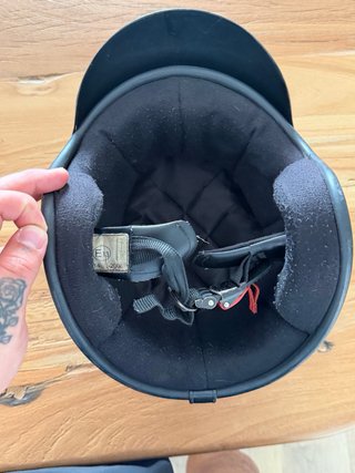 Casco Moto Arc Negro