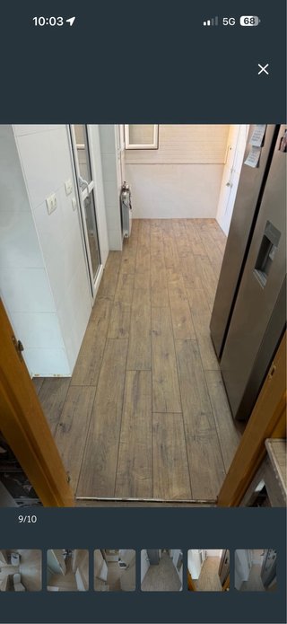 Instalación Tarima, Rodapiés y Puertas