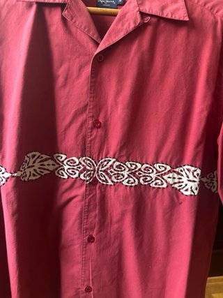 Camisa Pepe Jeans M Roja Estampado