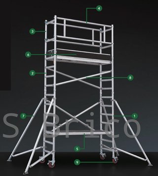 Andamio Multiusos Profesional MASTER 7,90 Metros Pack E