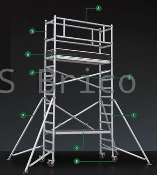 Andamio Multiusos Profesional MASTER 3,90 Metros Pack B