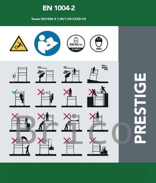 Andamio Modular Profesional PRESTIGE 1,00 Metros Pack A
