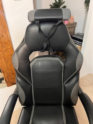 Silla Gamer Kingsman Negra y Gris