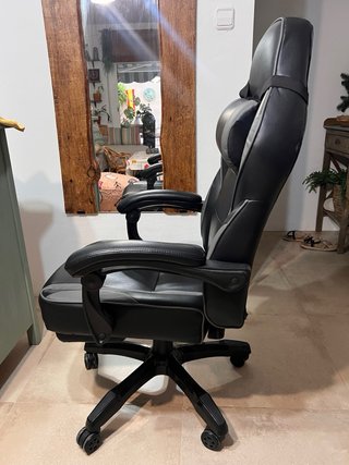 Silla Gamer Kingsman Negra y Gris