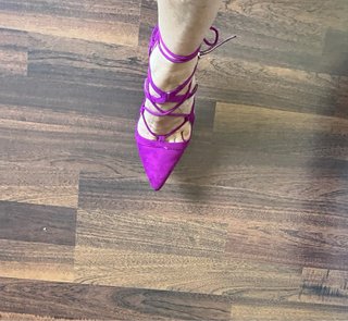 Zapatos Zara Talla 36 Morados