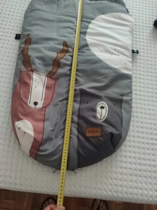 Saco para silla de paseo con osito