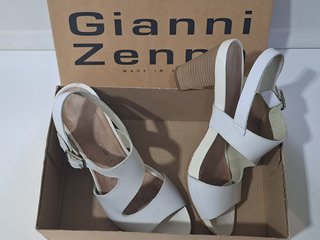 Sandalias Gianni Zenna Blancas Mujer