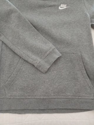 Sudadera Nike niño gris talla 12