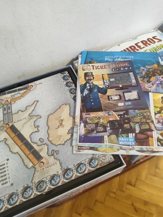 ¡Aventureros al Tren! Europa - Juego de Mesa
